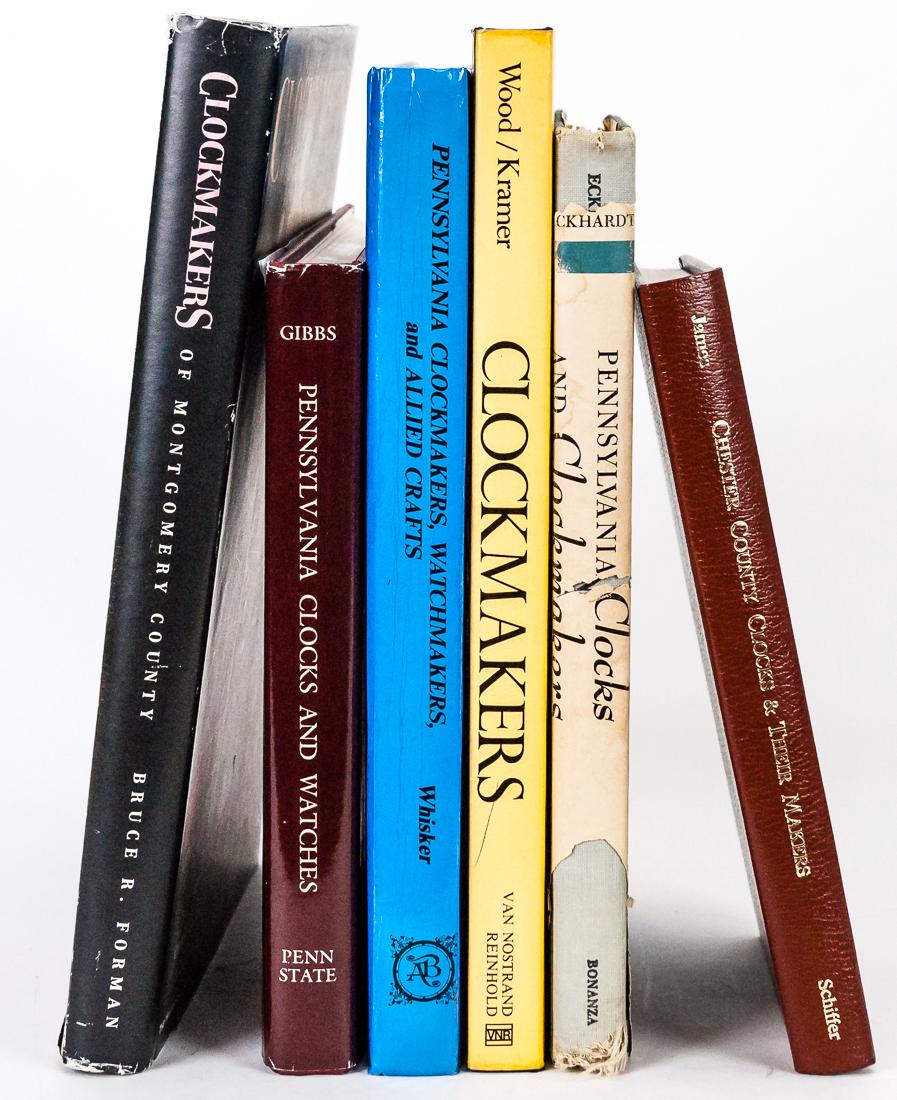 Six Books on Clocks & Watches (1 of 1)