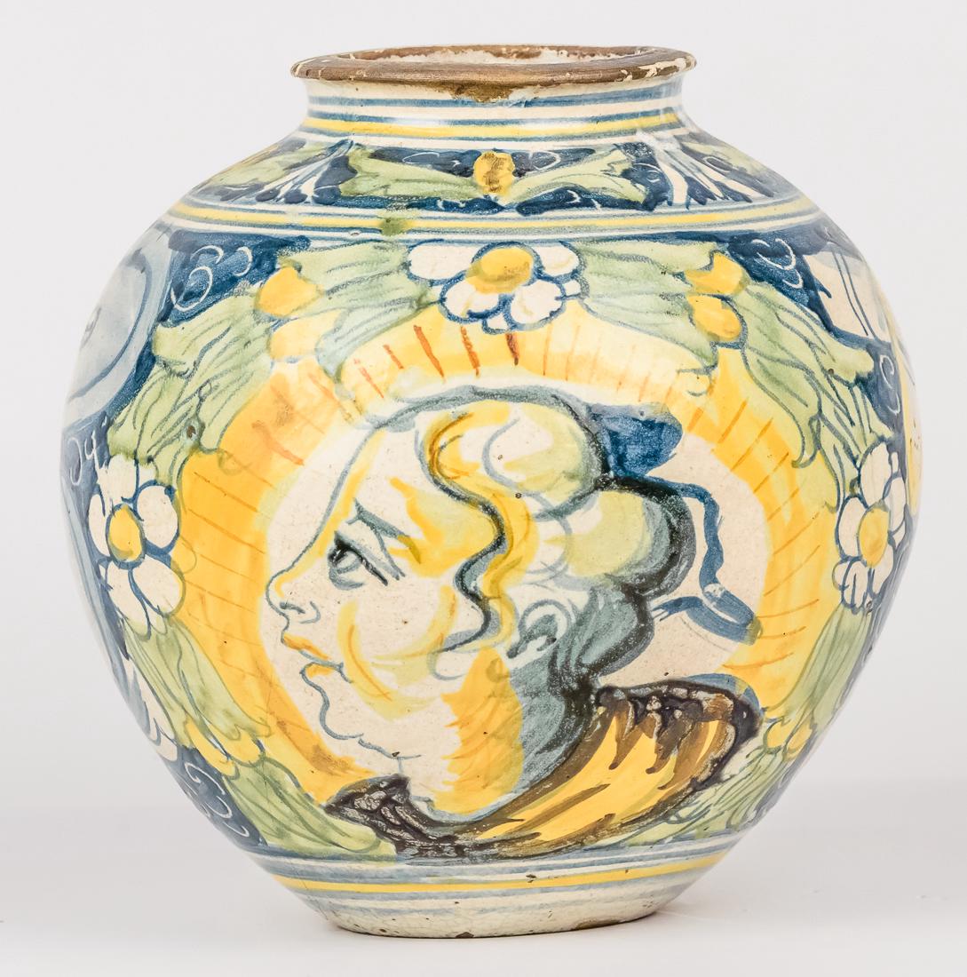 16th Century Majolica Jar (1 of 9)