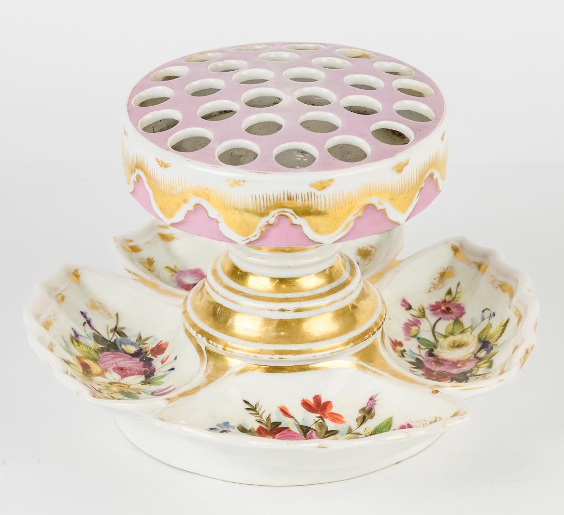 Charles X Vieux Old Paris Porcelain Crocus Pot (1 of 6)