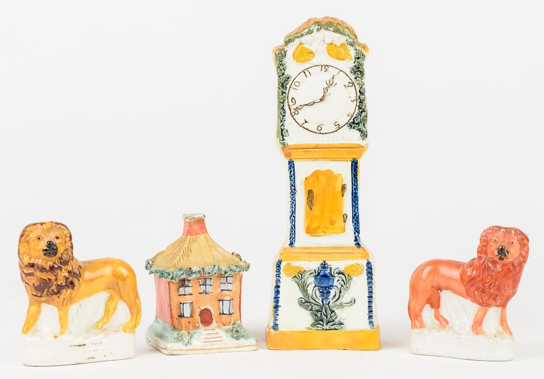 Four Staffordshire Figural Pieces (1 of 6)