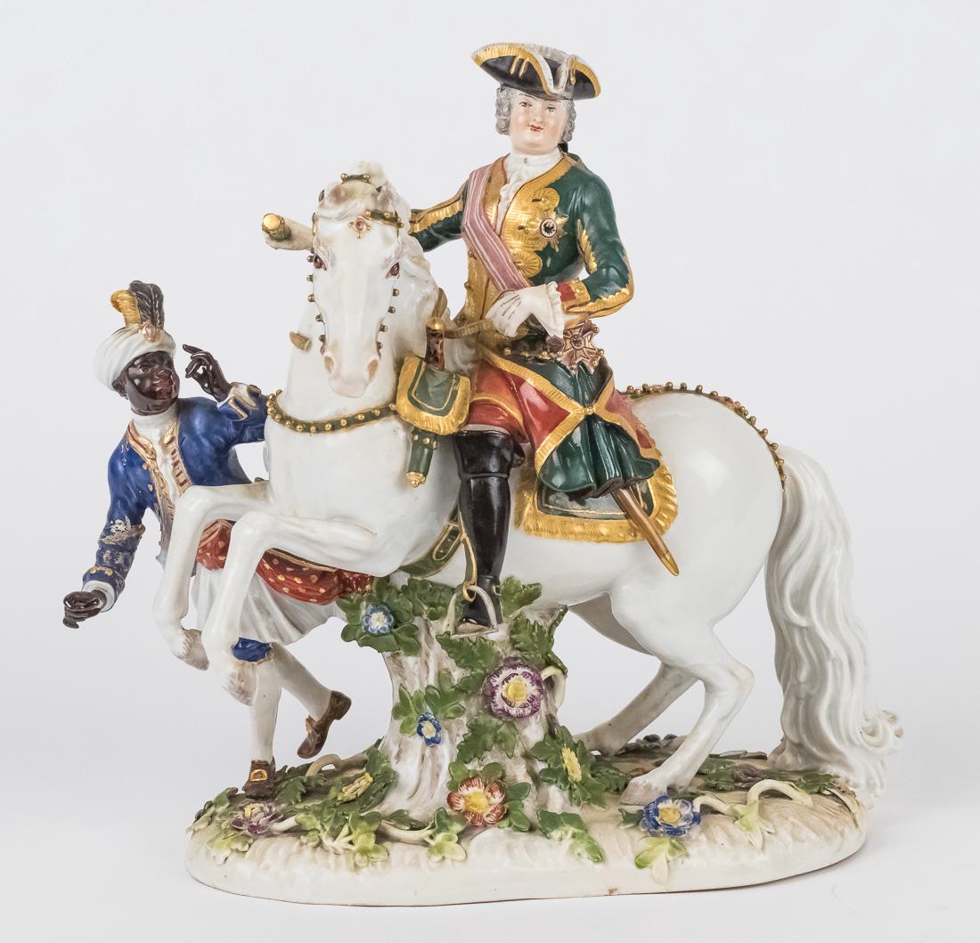 Meissen Equestrian Figure of Frederick The Great (1 of 10)