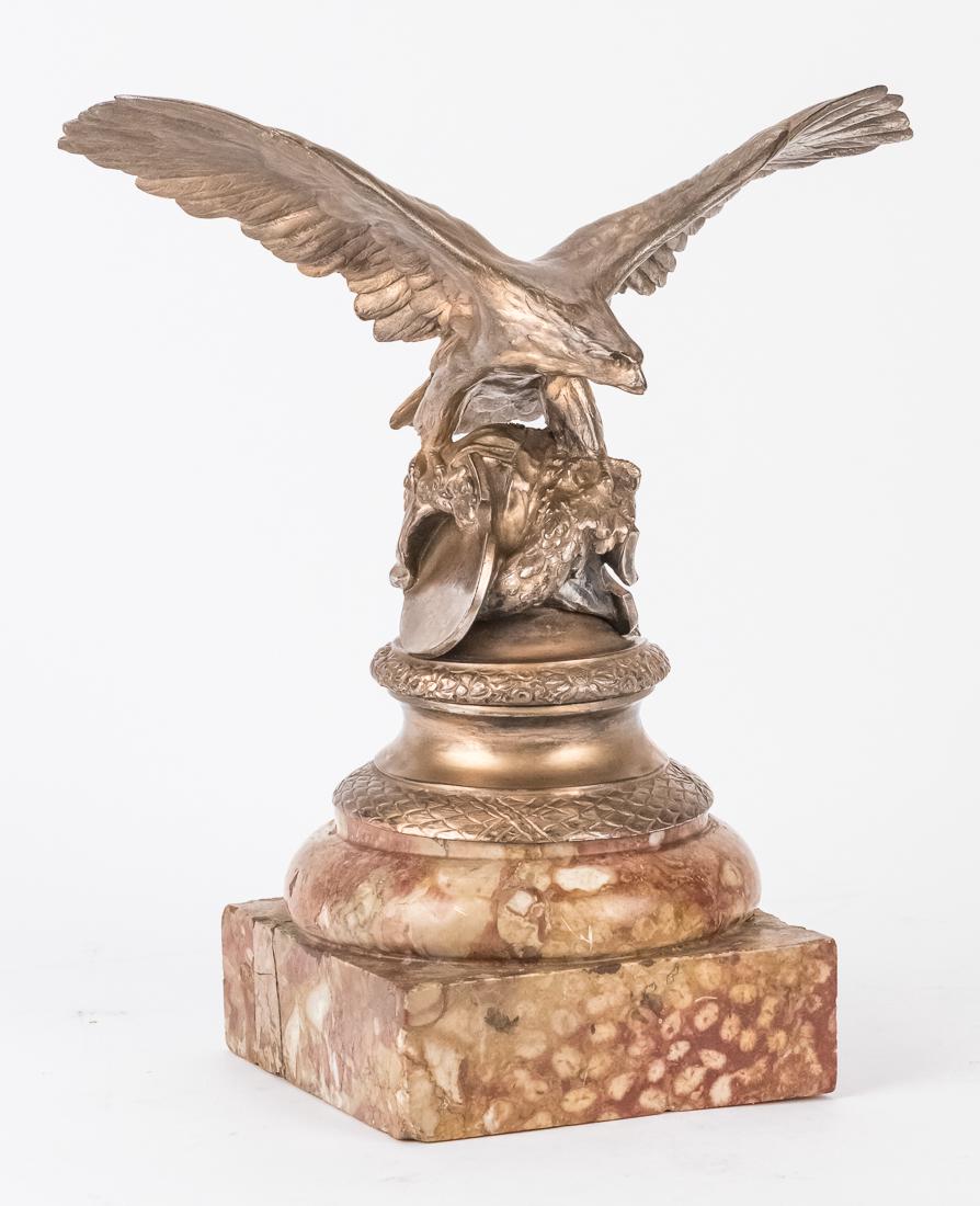 Gilt Bronze Sculpture of an Eagle (1 of 10)