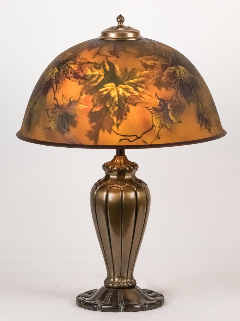 Pittsburgh Reverse Painted Lamp (1 of 8)