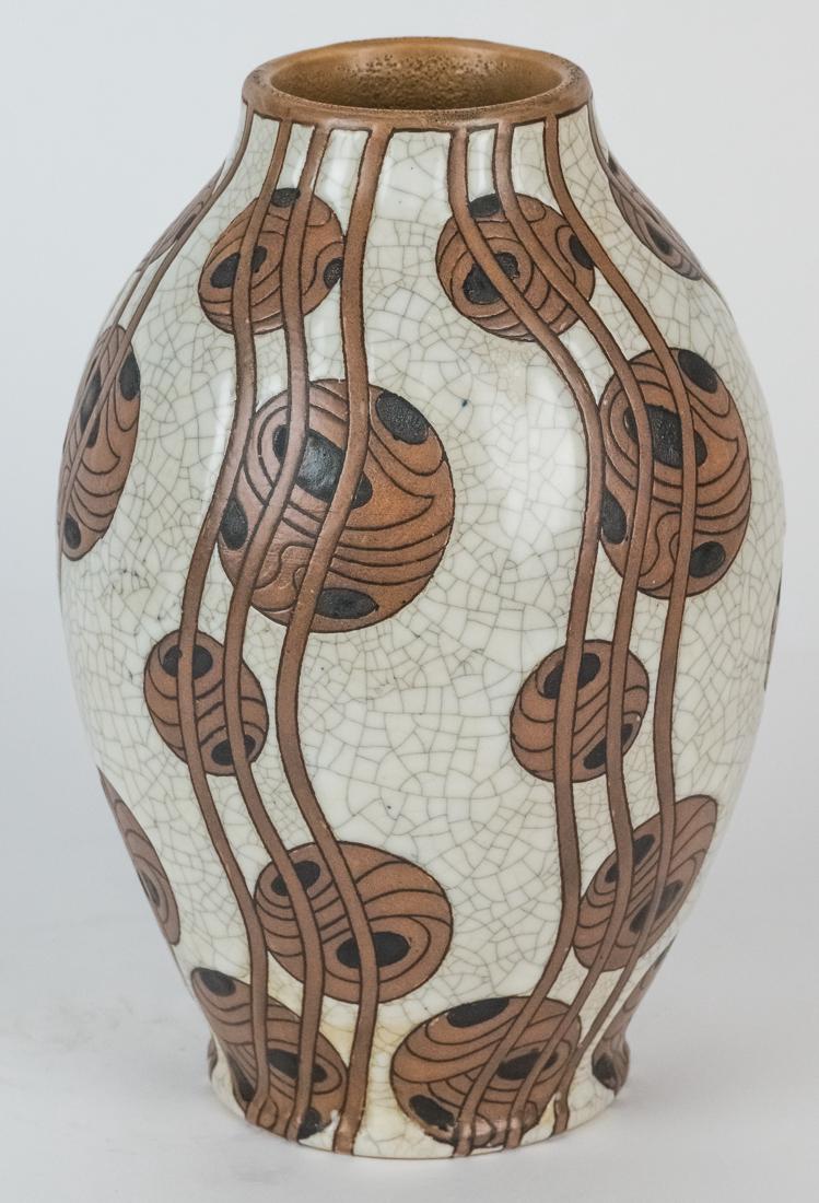 Charles Catteau Art Deco Pottery Vase (1 of 8)