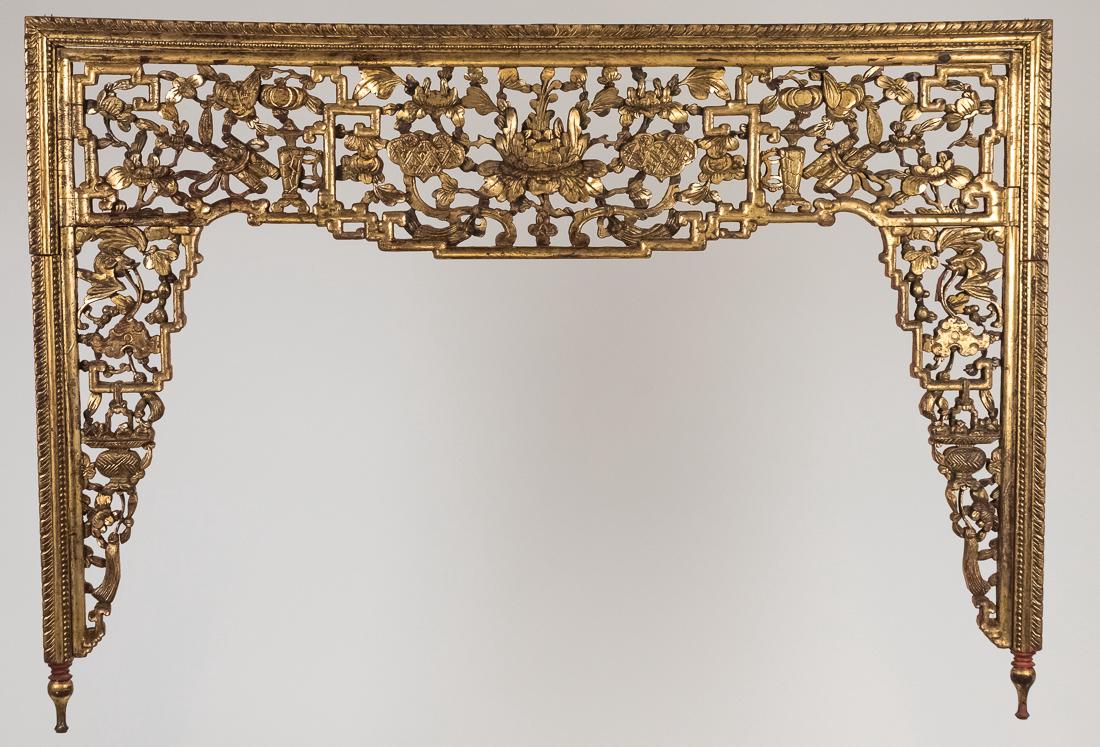 Chinese Carved Doorway Surround (1 of 7)