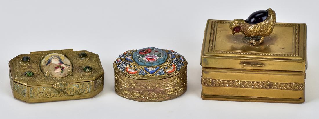 Three Fine Miniature Boxes (1 of 9)