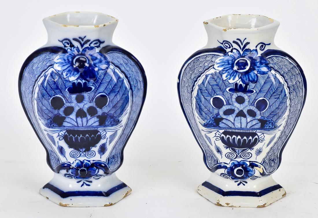 Pair of Delft Vases (1 of 8)