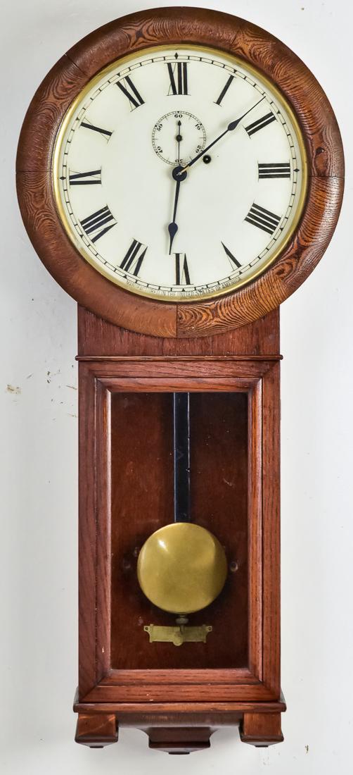 Oak Seth Thomas No. 2 Regulator Clock (1 of 8)