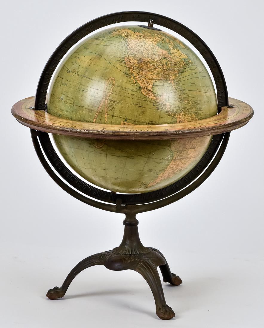 A. Flanagan Co. World Globe in Stand (1 of 7)