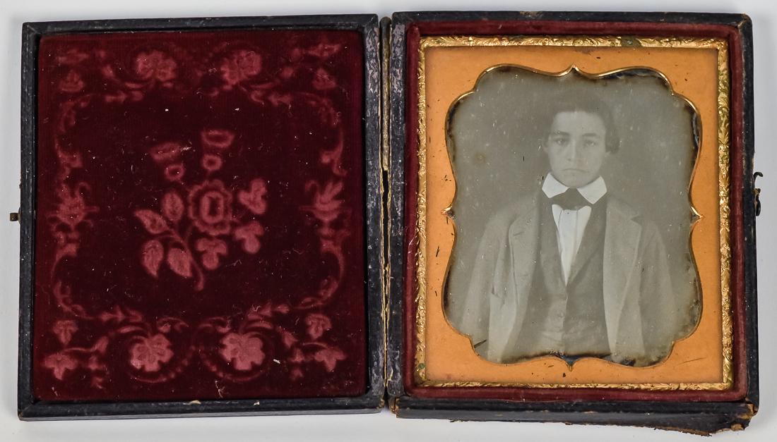 Daguerreotype of Native American Boy (1 of 5)