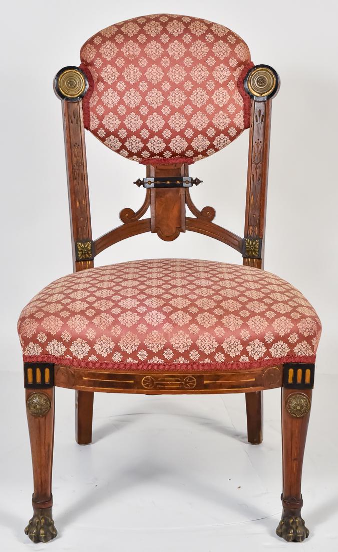Bronze Mounted Renaissance Revival Chair (1 of 10)