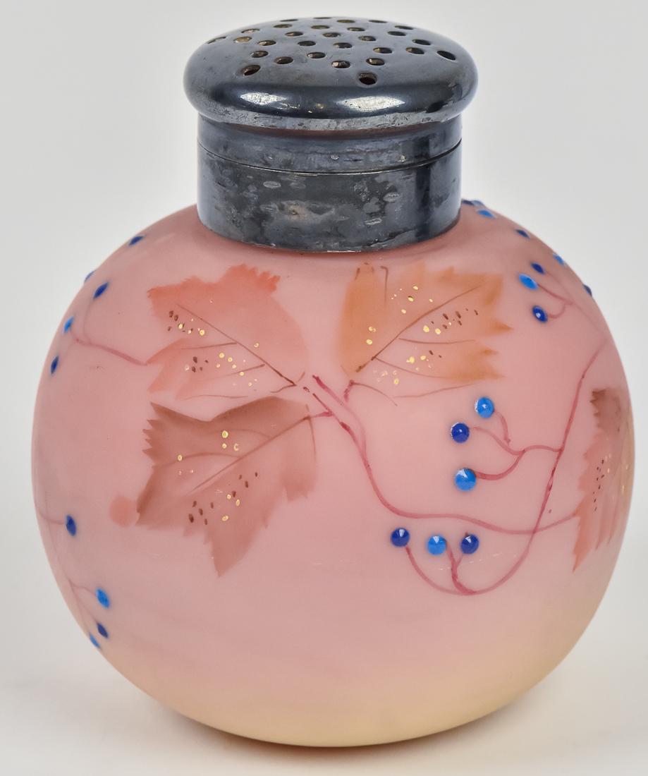 Thomas Webb Burmese Glass Sugar Shaker (1 of 9)