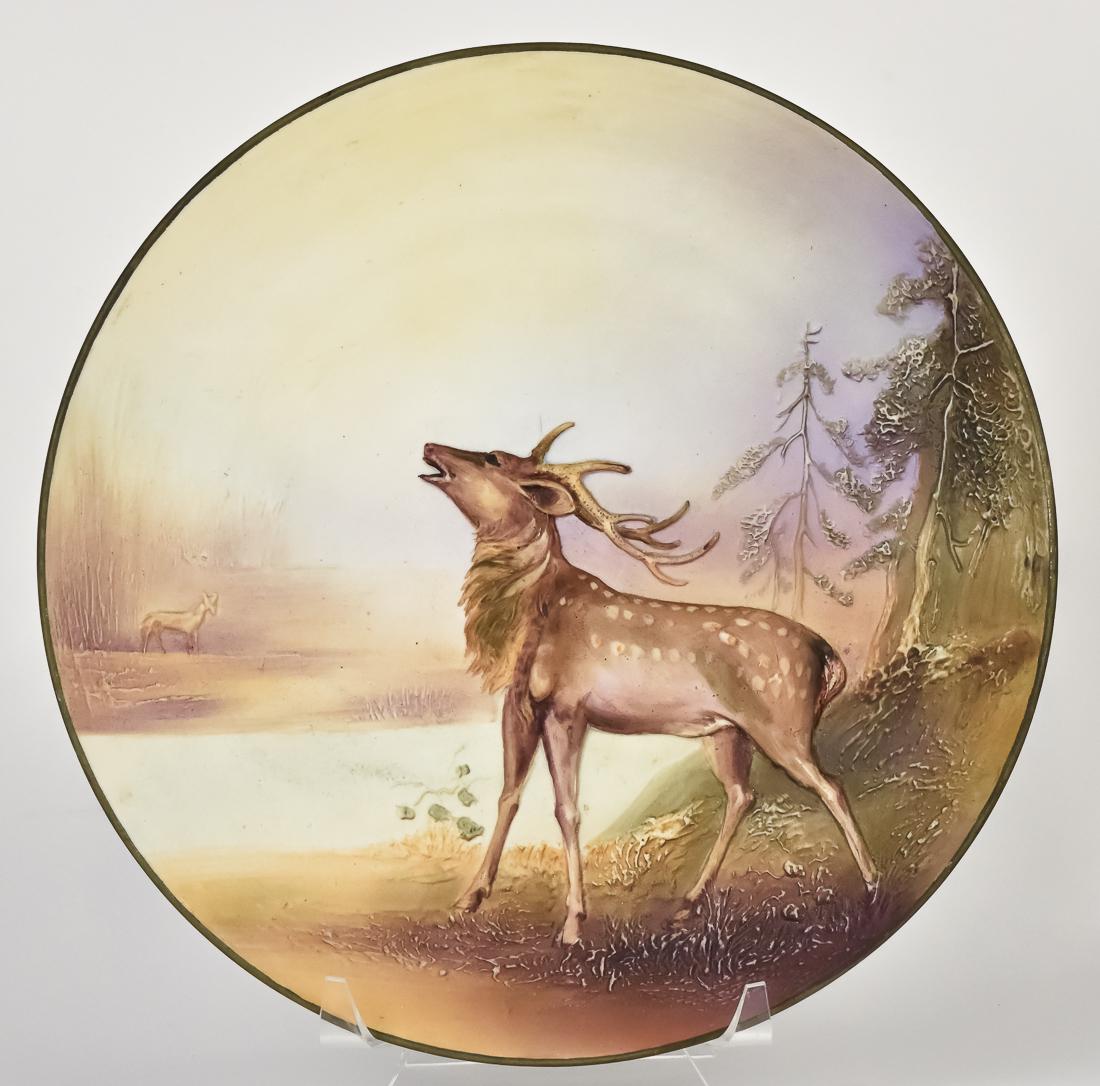 Nippon Elk Molded in Relief Plaque (1 of 3)