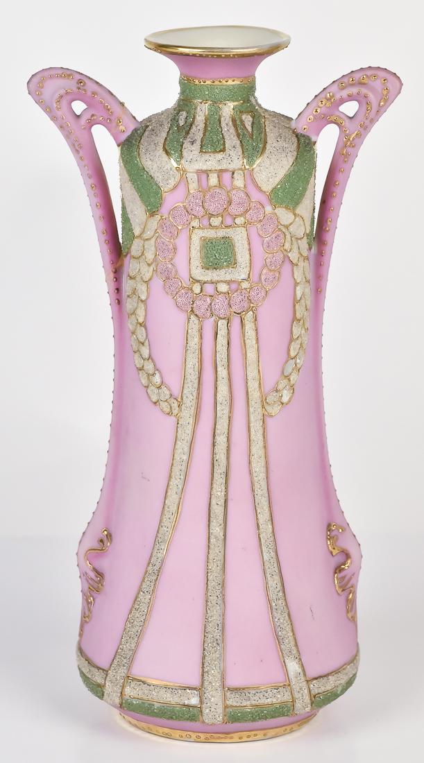 Nippon Coralene Vase (1 of 3)