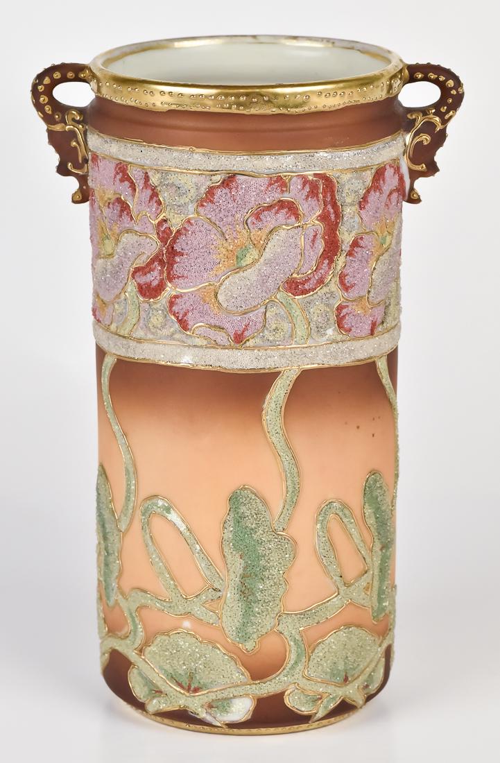 Nippon Coralene Vase (1 of 4)