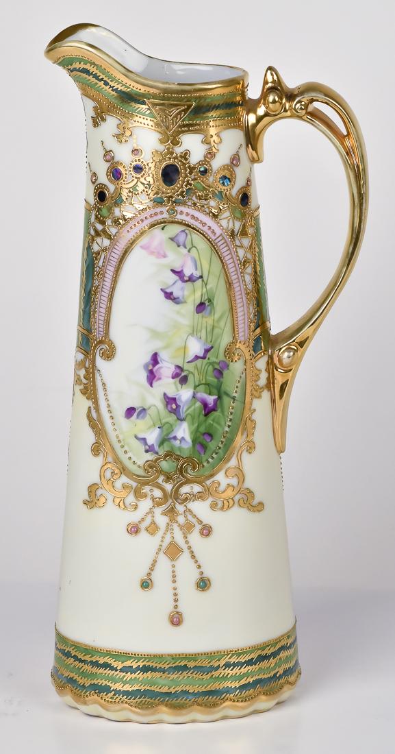 Nippon Pitcher with Gold and Jewels (1 of 4)