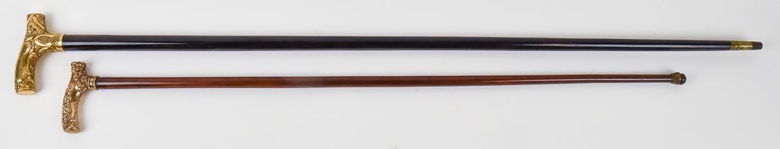 Two Gold Filled Victorian Canes (1 of 10)