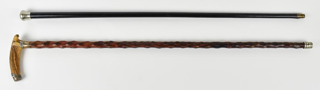 Two Silver Mounted Canes (1 of 9)