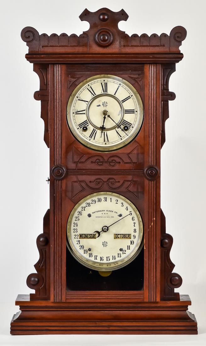Waterbury Calendar Clock No. 44 Sep 16, 2018 Forsythes' Auctions