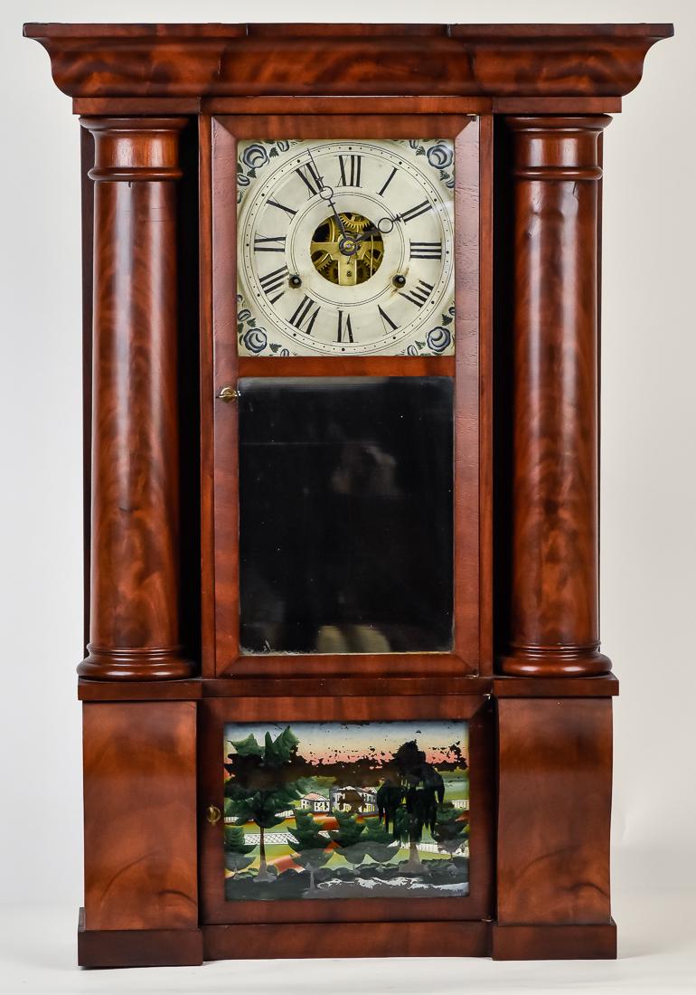 Rare H. Welton & Co. Hollow Column Shelf Clock Sep 16, 2018