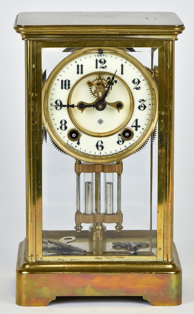 Ansonia Crystal Regulator Clock (1 of 10)