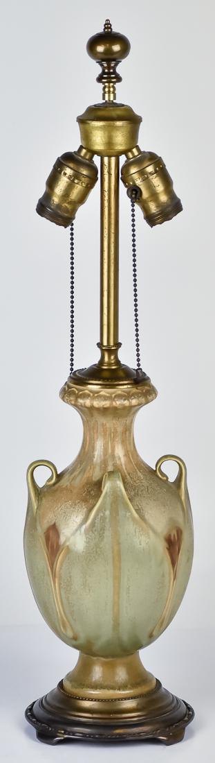 Early Roseville Velmoss Lamp Base (1 of 10)