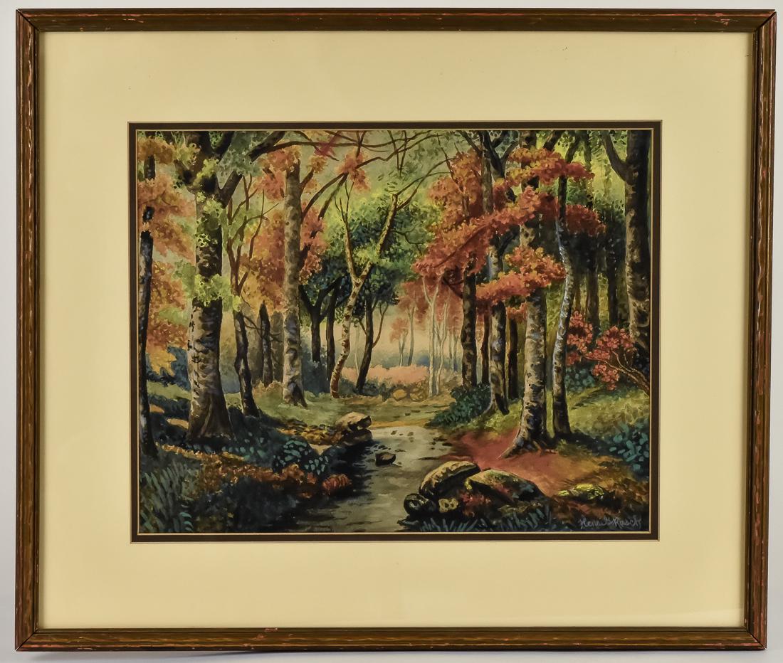 Henri G. Rasch Watercolor (1 of 7)