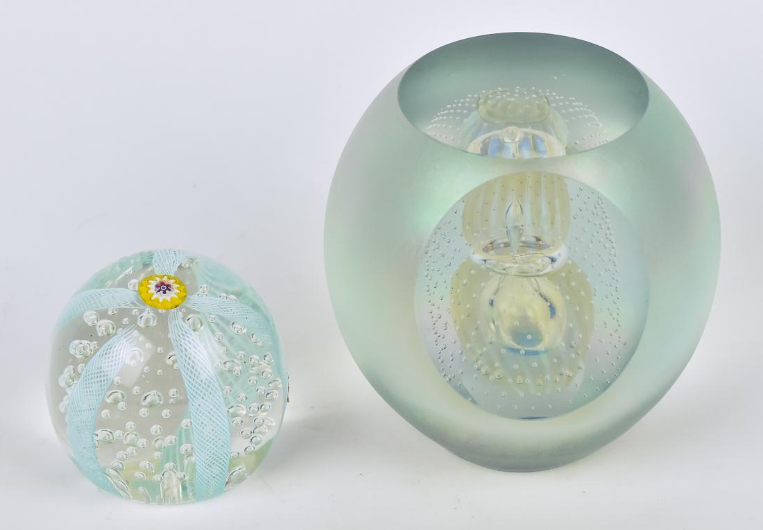 Art Glass Vase & Paperweights (1 of 10)