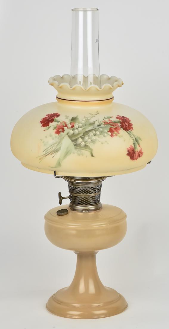 Decorated Aladdin Oil Lamp (1 of 10)