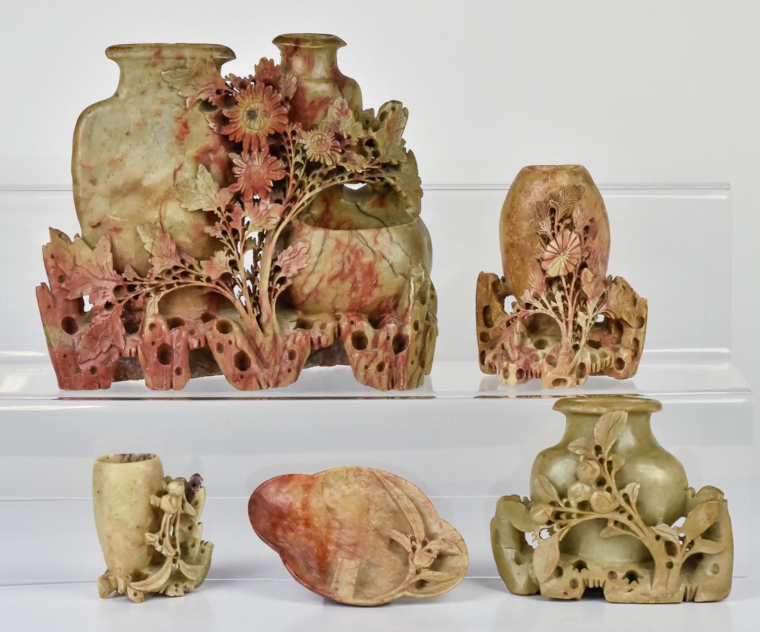 Early Chinese Soapstone Carvings (1 of 10)