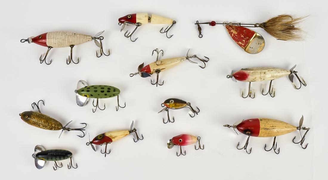 Twelve Early Fishing Lures (1 of 8)