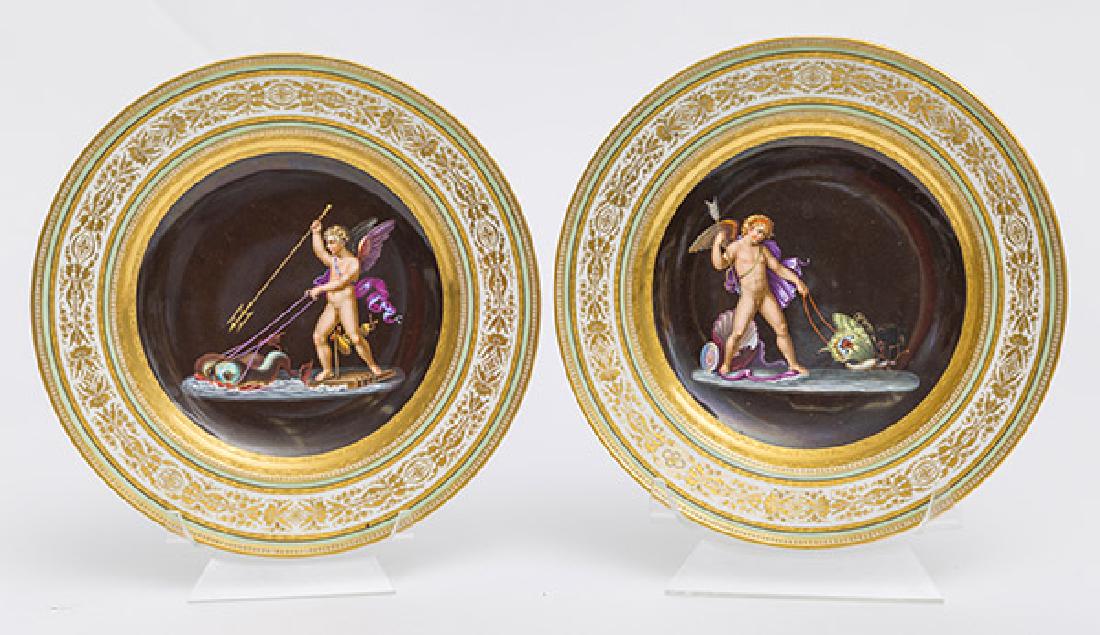 Pair of Royal Vienna Plates (1 of 10)