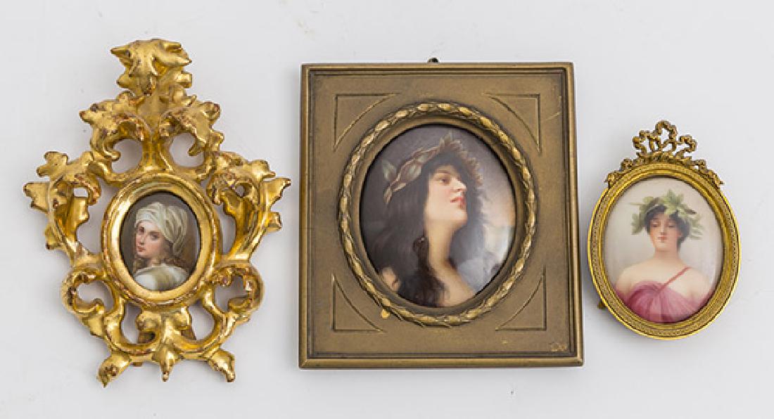 Three Miniatures on Porcelain (1 of 9)