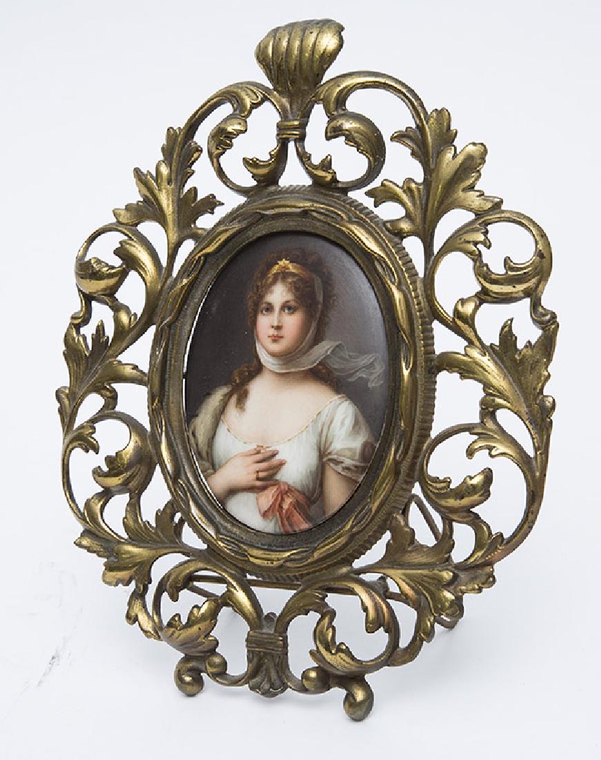 Porcelain Plaque Of Princess Louise (1 of 7)