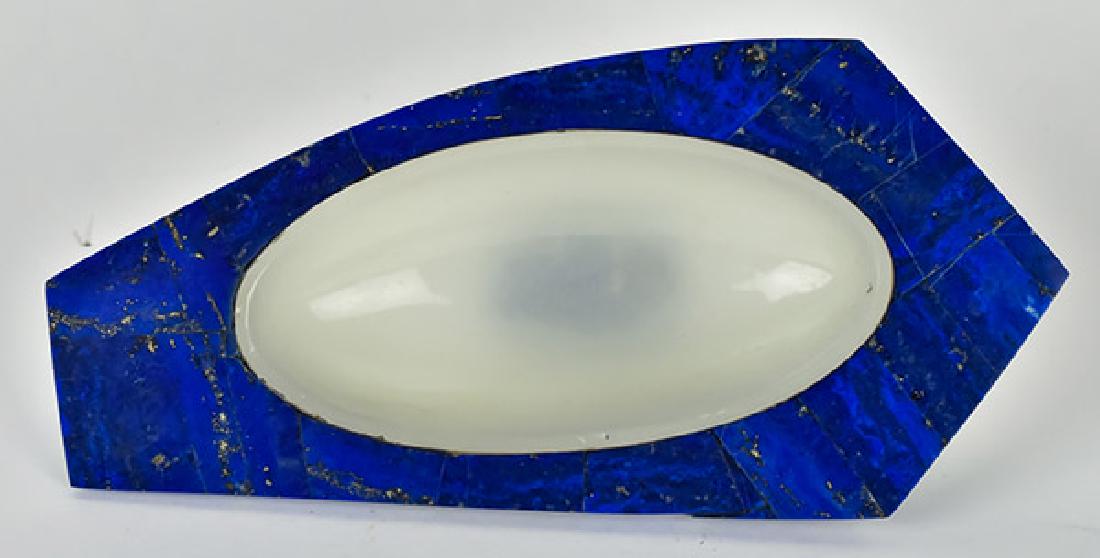 Chinese Jade & Lapis Brush Washer (1 of 6)