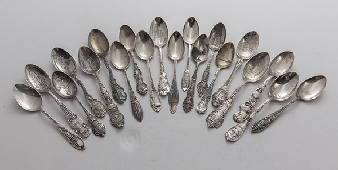 20 Sterling Silver Souvenir Spoons (1 of 6)