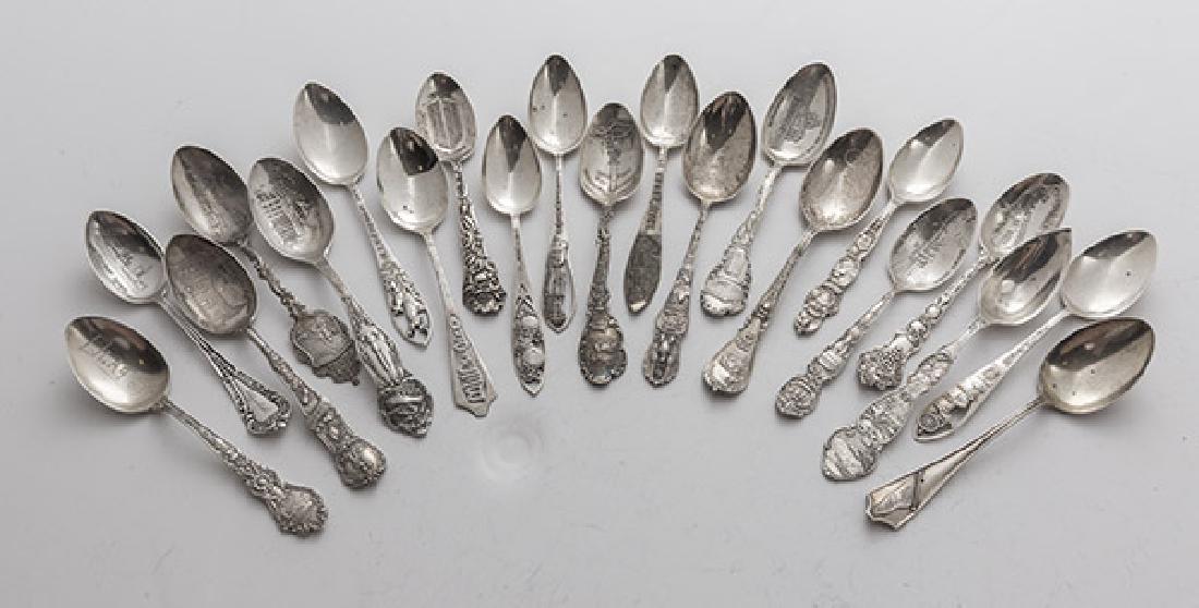 20 Sterling Silver Souvenir Spoons (1 of 6)