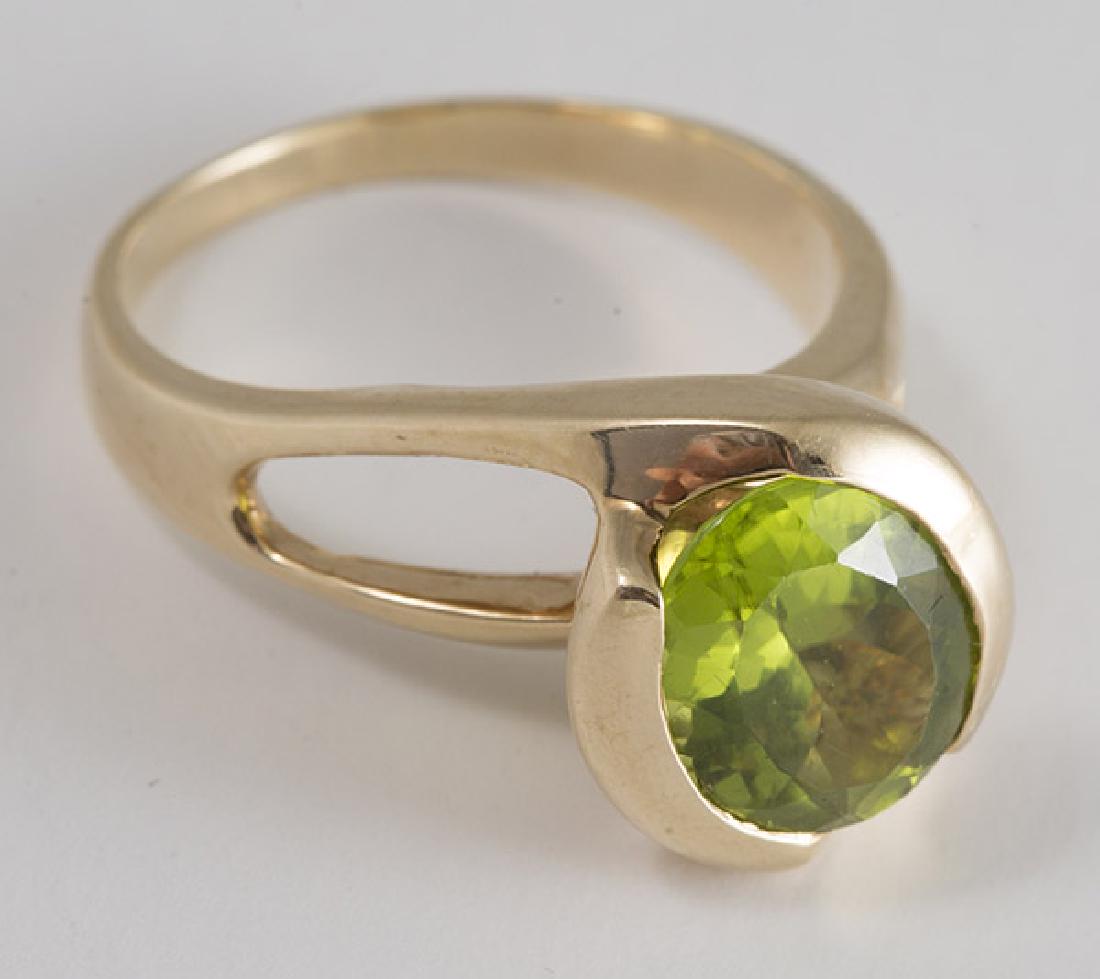 14k Gold & Peridot Ring (1 of 7)