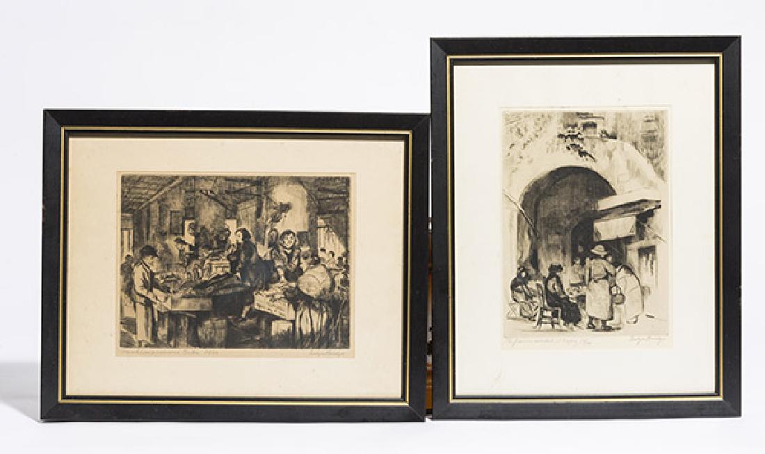 Evelyn Bridge Etchings (1 of 8)