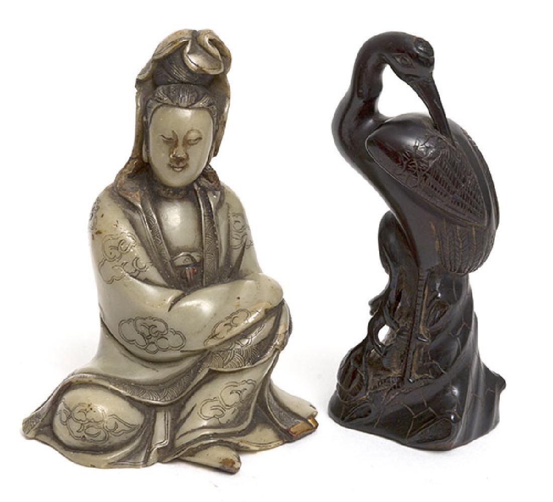 Two Chinese Carvings (1 of 8)