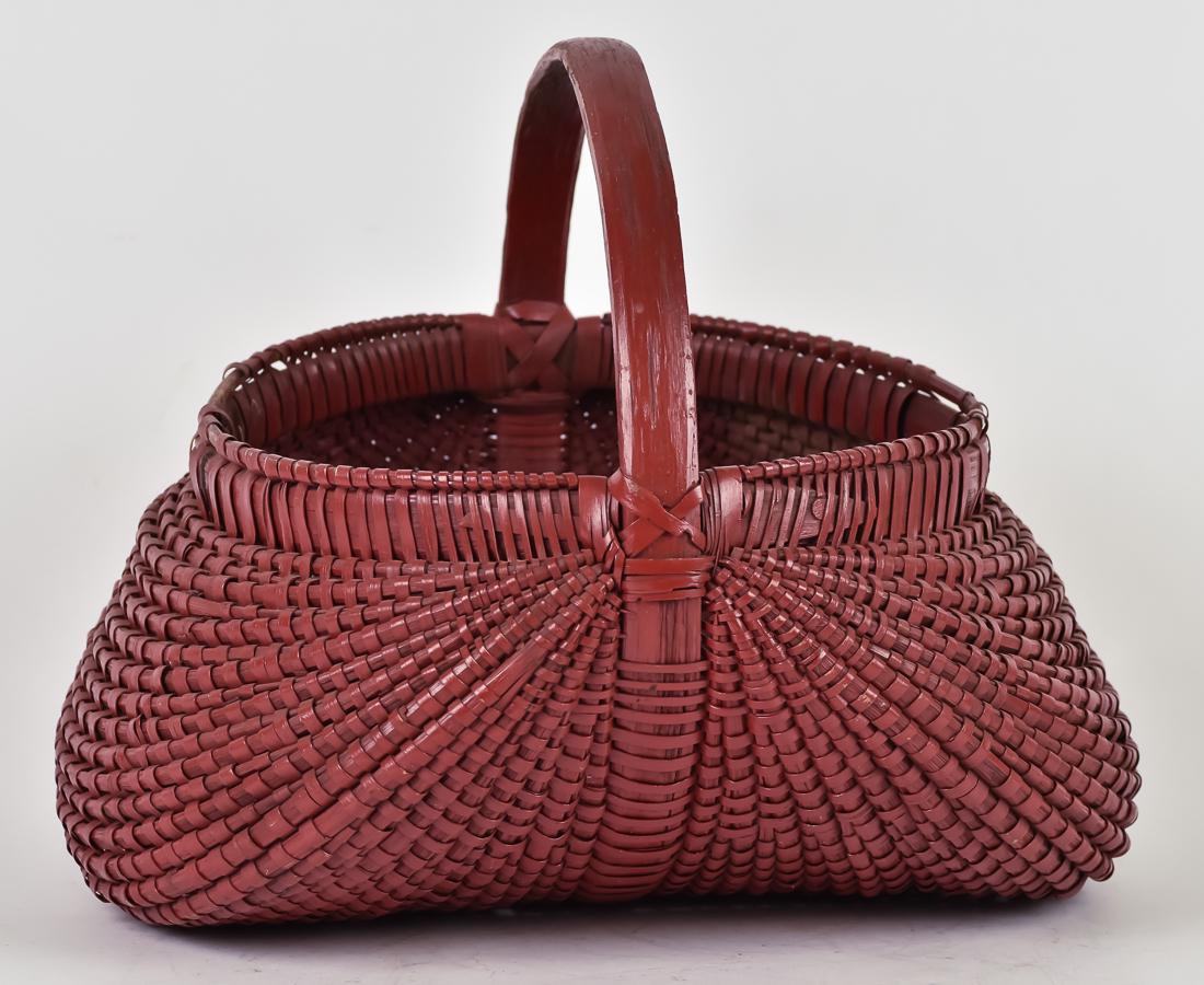 Early Basket With Old Red Paint (1 of 5)