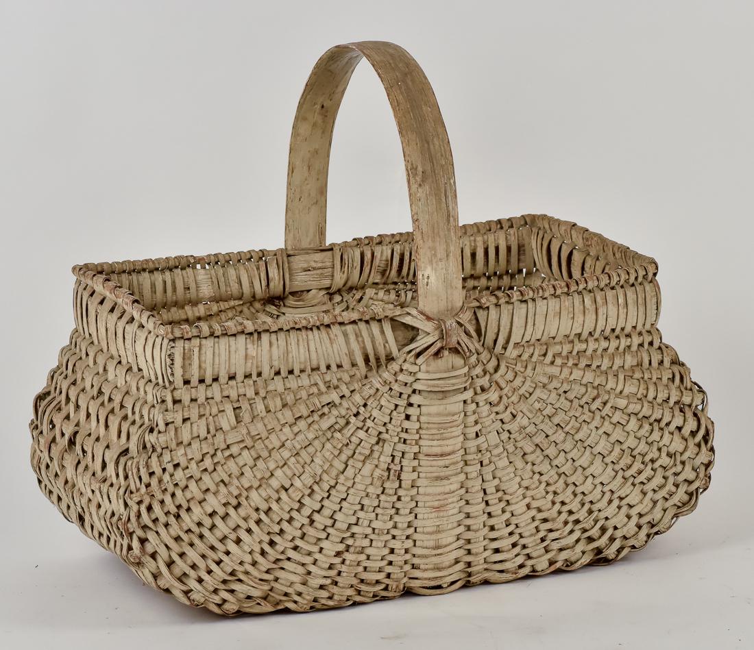 Early Egg Basket With Old White Paint (1 of 6)