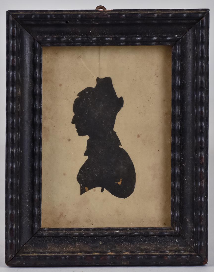 Early Silhouette of Young Lady (1 of 4)
