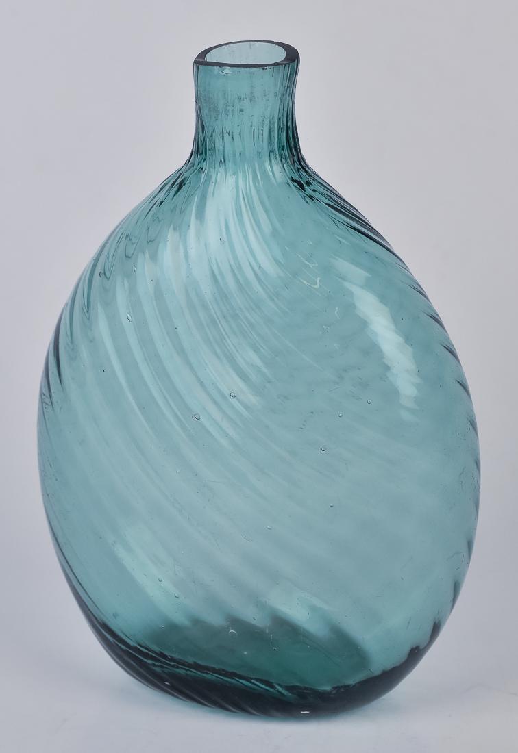 Swirl Ribbed Midwestern Glass Flask (1 of 4)