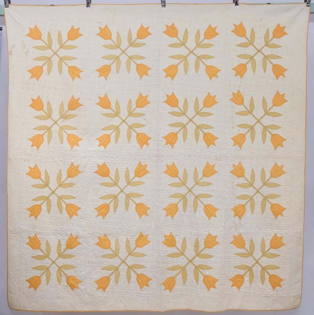 Early Appliqued Quilt (1 of 7)