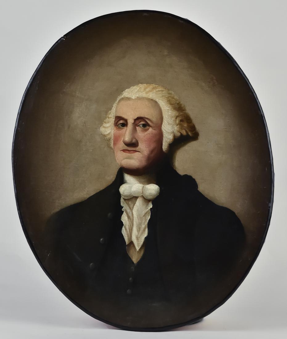 Washington Painting After Gilbert Stuart (1 of 7)