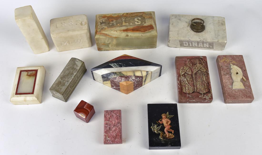 Large Lot of Marble Pieces (1 of 15)