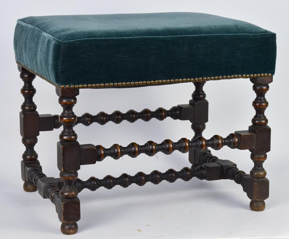 Oak Spanish Footstool (1 of 4)