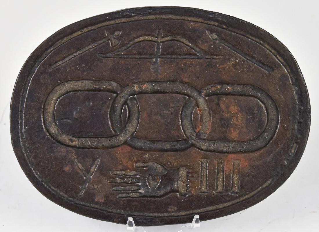 Odd Fellows Folk Art Mold (1 of 3)