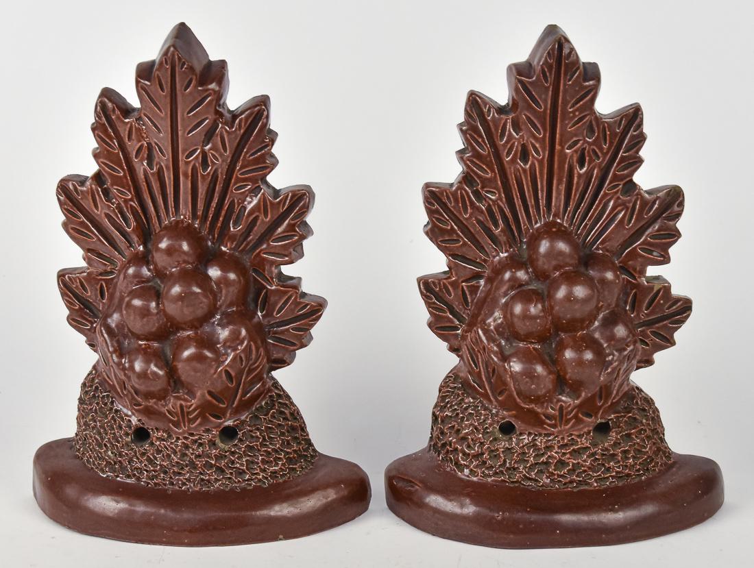 Rare Sewer Tile Bookends (1 of 3)